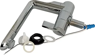 Immagine prodotto di Rubinetto acqua fredda Arona camper caravan campeggio + interruttore cromo