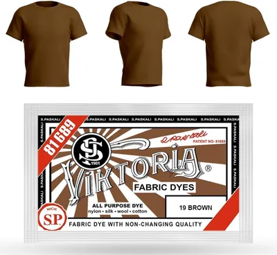 Produktbild von VIKTORIA Textilfarbe waschmaschinenfest (59 FARBEN) - stofffarbe, färbemittel textilien, stofffarben waschfest, textil farbe, kleidung färben