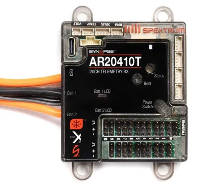 Produktbild von Spektrum AR20410T 20-Kanal PowerSafe Telemetry Empfänger