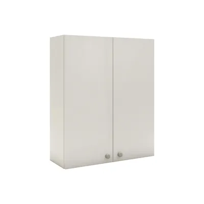 Immagine prodotto di haaus Zaria pensile da bagno, a parete, 2 ante, bianco lucido/bianco, ante in MDF, L 60 x L 22 x H 72 cm