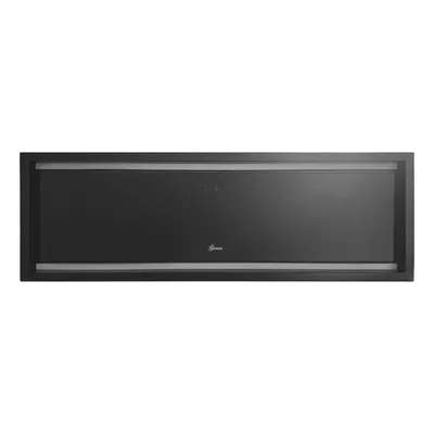 Produktbild von Gurari GCH 973 BL Deckenhaube 90 cm – Schwarze Dunstabzugshaube mit Gestensteuerung & LED, 850 m³/h, Umluft & Abluft