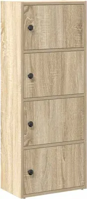 Produktbild von vidaXL Bücherregal Sonoma-Eiche 40x24x102 cm Holzwerkstoff