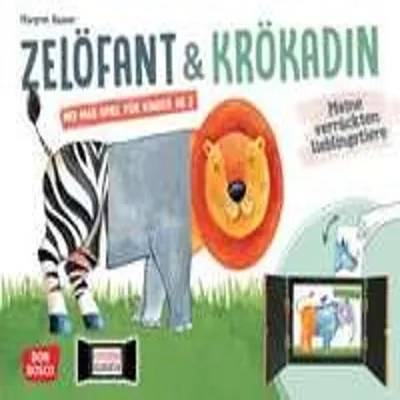 Produktbild von Zelöfant und Krökadin: Meine verrückten Lieblingstiere. Kamishibai Bildkartenset