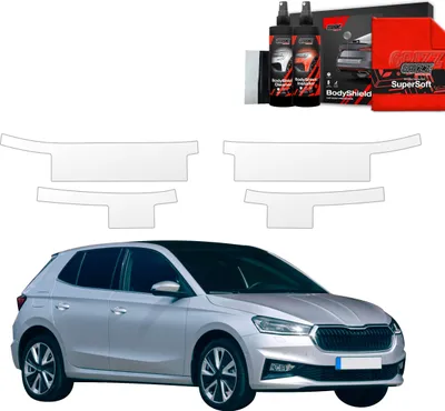 Produktbild von 4in1 Schutzfolie Grizz Protector für Schweller - Skoda Fabia (2019-2025)