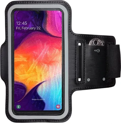 Immagine prodotto di Fascia da braccio sportiva per Samsung Galaxy A50/A30s Fascia da braccio per telefono cellulare, borsa da braccio per il fitness sportivo