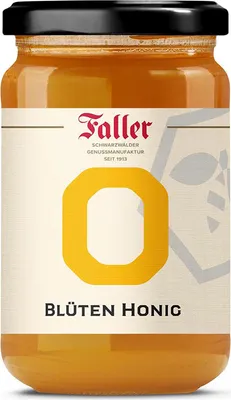 Obrázok produktu pre Med Faller z manufaktúry Schwarzwald Gourmet, kvetový med 380 gramov