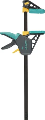 Produktbild von wolfcraft Einhandzwinge PRO 100-450 - 120 kg Spannkraft, 450 mm Spannweite