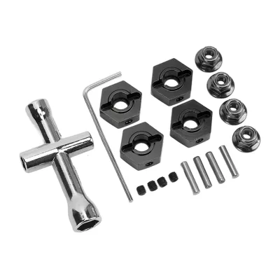 Zdjęcie produktu dla Piasta sześciokątna koła, metalowa piasta sześciokątna koła, piasta sześciokątna koła, adapter piasty sześciokątnej koła, adapter sześciokątny koła 14 mm, części samochodowe RC