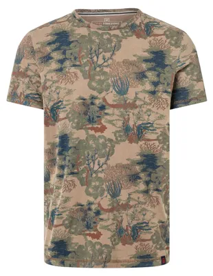 Produktbild von Timezone Kurzarm T-Shirt mit Unterwasserwelt-Motiven Größe: S (37/38)