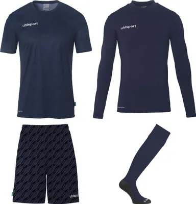 Produktbild von Uhlsport Progressive Torwart Trikot Set Herren - Marine