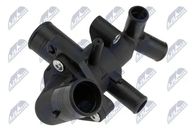 Produktbild von NTY Thermostatgehäuse CTM-FR-020 für FORD Transit Mk6 Kasten (V347, V348, FA)