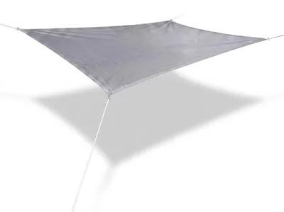 Immagine prodotto di Tenda da sole per giardino, protezione UV, traspirante, grigia, 2x3 metri, Immagine generata dall'IA
