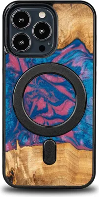 Produktbild von Bewood Einzigartige Hülle für iPhone 13 Pro - Neons - Vegas mit MagSafe