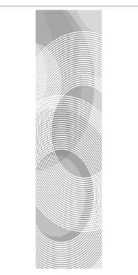 Produktbild von HOME in green AFONSO Schiebegardine  recyceltes Polyester, 245x60 cm, Kreismotiv