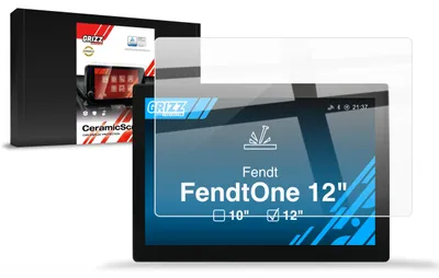 Produktbild von Keramische Autodisplayfolie für FendtONE 12" (2023-2026), Grizz Protector
