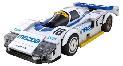 Produktbild von Cada Mazda 787b Konstruktionsspiel 242 Stücke Weiß Kinder Weiß One Size