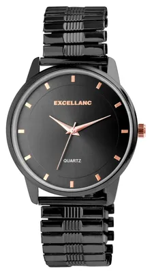 Produktbild von Excellanc Herrenuhr mit Edelstahlzugarmband