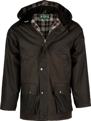 Produktbild von ROMNEYS Wachsjacke Country, wind- und wasserfest, braun, XXL