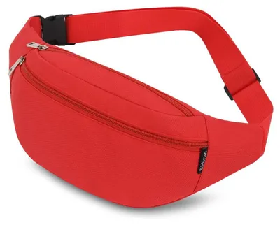 Produktbild von Wasserdichte Bauchtasche für Wandern und Reisen mit 3 Reißverschlussfächern