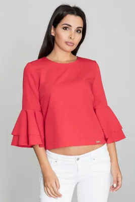 Produktbild von Figl Damenbluse Tsering rot XL