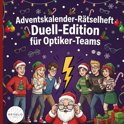 Produktbild von Adventskalender-Rätselheft