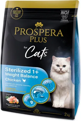 Image de Prospera Plus Poulet stérilisé 1+ Equilibre de poids 2kg