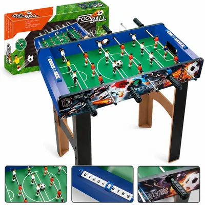 Produktbild von Tischkicker Fußballtisch Kickertisch Großer Spieltisch Kinder Geschenkset