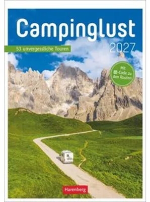 Obrázok produktu pre Campinglust – Týždenný kultúrny kalendár 2027 – 53 nezabudnuteľných výletov