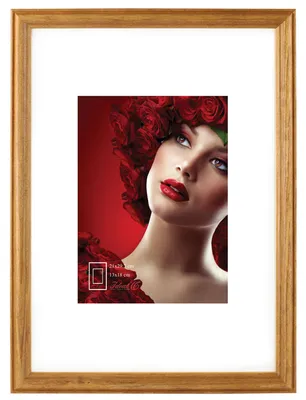 Produktbild von Leano Bilderrahmen aus Holz – Fotorahmen mit Klarglas & Flexipins | Wanddeko & Collage-Rahmen S190 - Farbe: Eiche | Format: 30x45