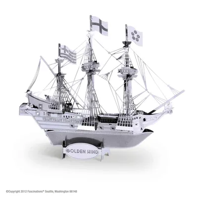 Produktbild von METAL EARTH 3D-Puzzle Schiff Golden Hind