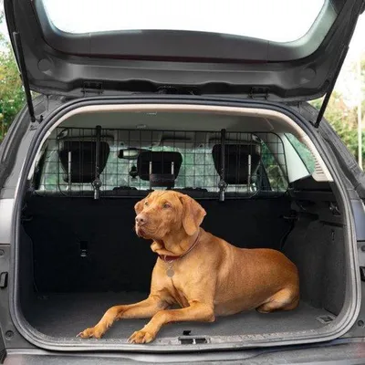 Immagine prodotto di Griglia per cani da auto, larghezza regolabile, per SUV