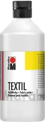 Produktbild von Marabu 17160075070, Weiß, Textilfarbe, Flüssigkeit, 500 ml, 1 Stück(e)