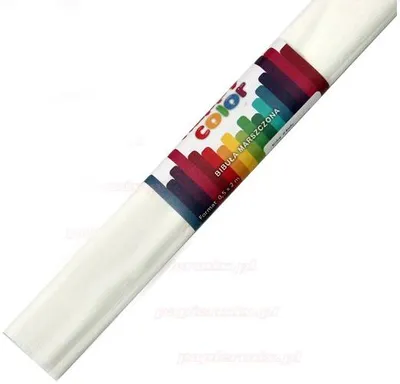 Immagine prodotto di Carta crespa 50x200cm bianco (10pz)