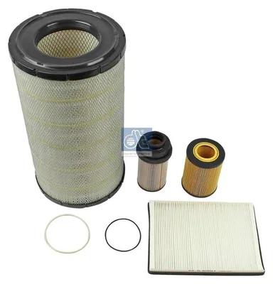 Produktbild von DT Spare Parts Filterset Inspektionspaket Filtersatz für DAF XF 95