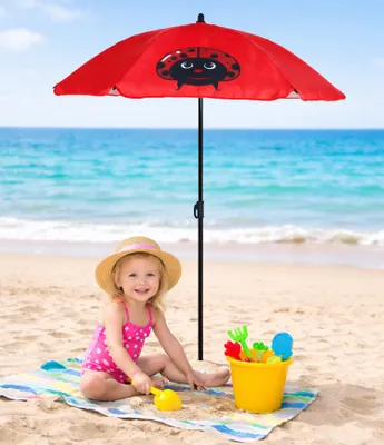 Produktbild von Kinder Sonnenschirm Sonnenschutz Gartenschirm Ø110xH130 cm
