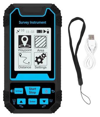Productafbeelding van Mini Landmeetapparaat - 2,4 Inch Scherm - Handheld - GNSS Chip - 2 Meetmodi