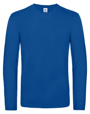 Produktbild von B&C - "#E190" T-Shirt für Herren Langärmlig FK2970 (3XL) (Königsblau)