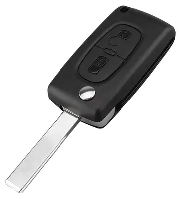 Produktbild von Ersatz-Autoschlüsselgehäuse mit HU83-Schlüssel für Peugeot und Citroën