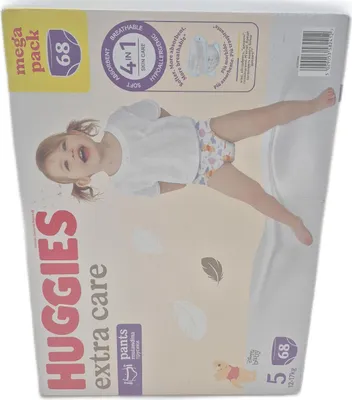 Zdjęcie produktu dla Pieluchomajtki Huggies Extra Care Pants Rozmiar 5 68