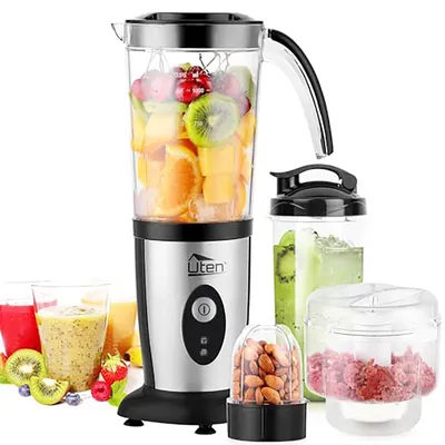 Produktbild von Uten Standmixer, 1,25L Mixer Smoothie Maker 5-in-1 Multifunktions, 220 W