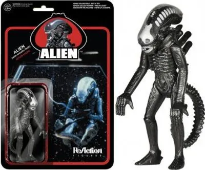 Immagine prodotto di FUNKO REACTION ALIEN METALLIC XENOMORPH FIGURINA RETRÒ VINTAGE NUOVA! ALIENS  Funko