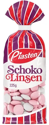 Image de Lentilles de chocolat Piasten (sachet de 225g)