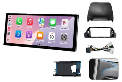 Image de Système multimédia automobile, écran haute résolution, compatibilité multifonctionnelle, compatible avec les modèles Toyota RAV4 de 2019 à 2025, modèle V5 4G 64 Go, style B