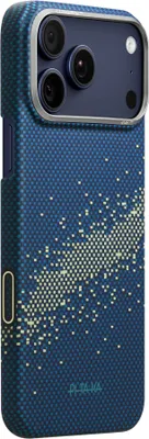 Produktbild von Pitaka KI1701MPM, Cover, Apple, iPhone 17 Pro Max, 17,5 cm (6.9"), Blau