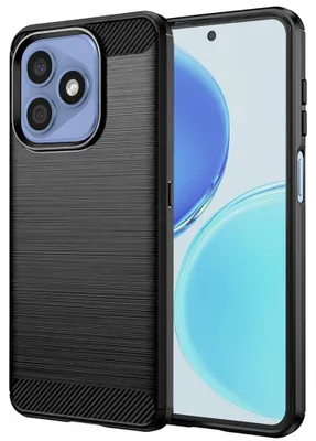 Zdjęcie produktu dla Techsuit - Carbon Silicone etui do Honor X8d - czarne