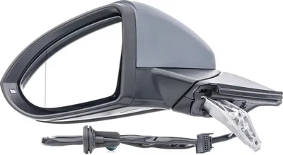Produktbild von RIDEX 50O0484 Außenspiegel Seitenspiegel Links für VW Golf VII Schrägheck (5G1, BQ1, BE1, BE2) Beheizt Asphärisch Elektrisch