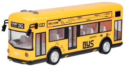 Obrázok produktu pre Žltý autobus s otváracími dverami + zvuk, svetlo Jokomisiada