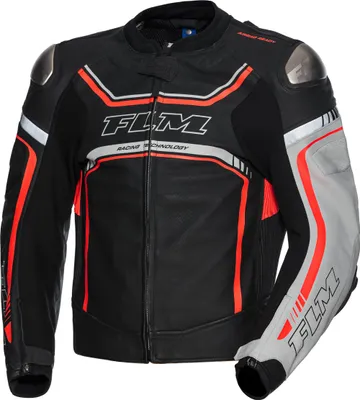 Produktbild von FLM Le Mans GP Lederkombijacke AAA-Schutz, Rindsleder, POLO exklusiv