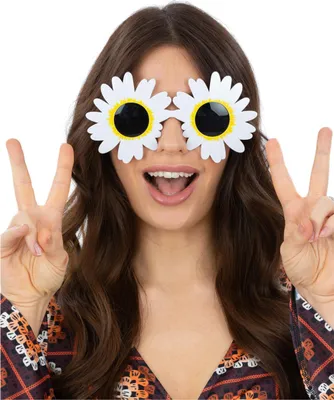 Produktbild von Gänseblümchen Hippie Karnevals Brille