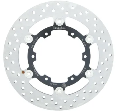 Produktbild von Brembo Oro 78b40833 Schwimmend Gelagerte Bremsscheibe Silber  Silber One Size